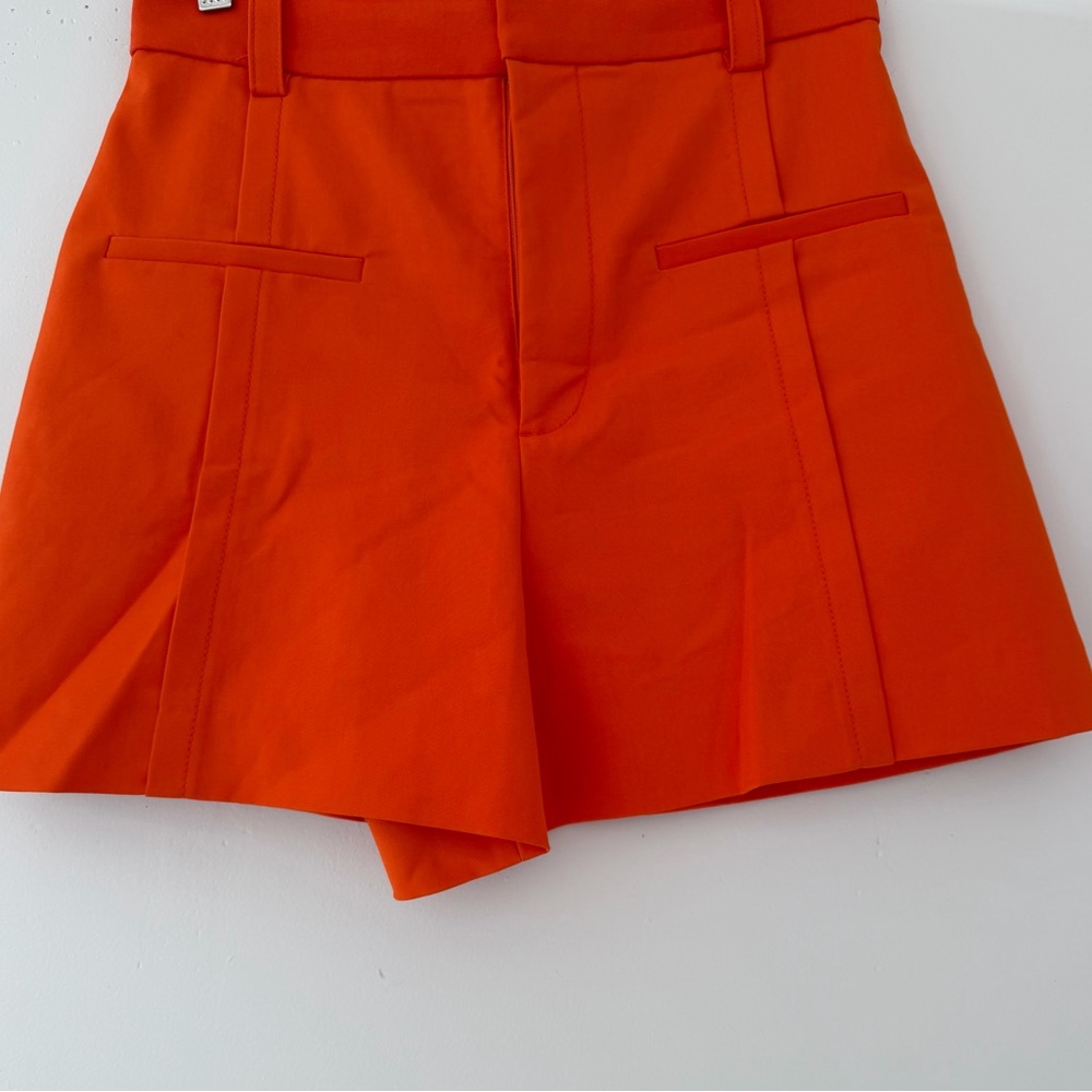 Zara Vibrant Orange Women's Shorts